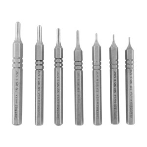 Brownells Premium Roll Pin Starter Punch 7 Piece Kit