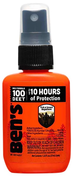 AMK Ben's 100 Insect Repellent 100% Deet 1.25Oz Pump (Carded) 00067070