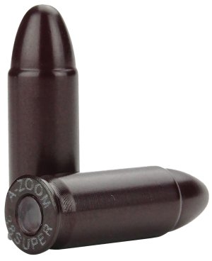 A-Zoom Precision Pistol Snap Caps .38 Super 5-Pack Aluminum