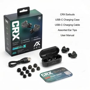 Axil CRX Ear Buds 22dB Black