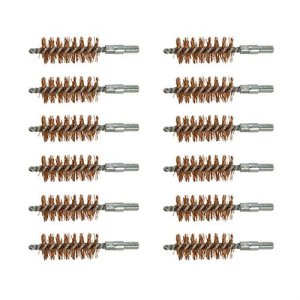 Brownells Double-Tuff Bronze Pistol Brush 50 Caliber 12 Pack