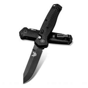 Benchmade 8551BK Mediator Black G10 Handle S90V Reverse Tanto Blade