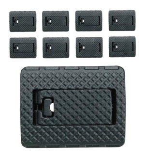 FAB FX-MALC2B Wide Picatinny Locking Rail Cover 9-Pack Kit
