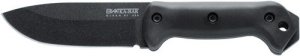 Ka-Bar BK2 Becker Campanion 5.25" Fixed Clip Point Plain Black 1095 Cro-Van Blade Ultramid Handle Sheath