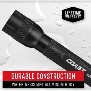 Coast PRODUCTS G26 FLASHLIGHT 415 LUMENS W/BULLS-EYE SPOT BEAM BLACK