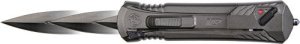 Smith & Wesson 1092048 OTF Folding Knife 3.25" AUS-8 Blade Black Aluminum