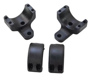 DNZ 703TXH2 Game Reaper 2 Scope Mount 30mm Matte Black Aluminum