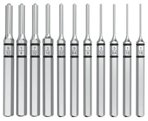 Real Avid AVAPK-RP Accu-Punch Roll Pin Set 11-Piece Steel