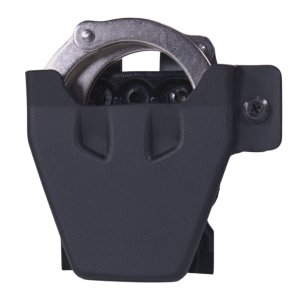 High Speed Gear 42DCSHBK Handcuff Holster, Kydex, Black, MOLLE/Belt Mount
