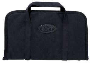 Boyt Harness Company 0PP640003 Rectangular Pistol Rug Black Canvas 9x6