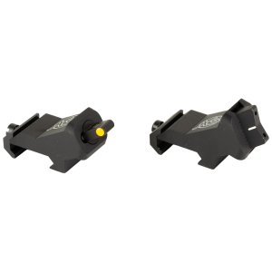 XS Sights AR00081N XTI2 45 deg Offset BUIS Set Black/Orange for AR-15