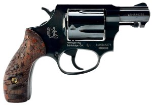 Heritage Mfg HR38B3-US1 Roscoe Small 38 Special +P 5 Shot 3" Black...