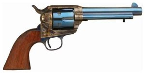 Cimarron P-MODEL .45LC FS 5.5" CC/CHARCOAL BL WALNUT