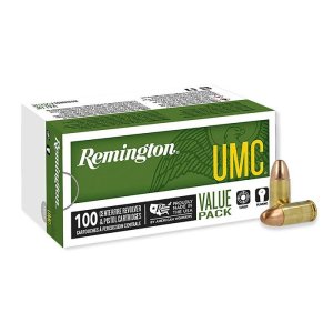 Remington UMC Value Pack 9mm Luger 115gr Full Metal Jacket 100 Rounds