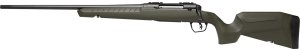 Savage Arms Axis 22-250 22 In 4Rd Matte Black OD Green Stock