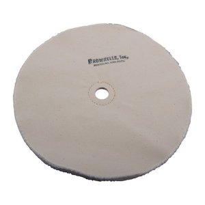 Brownells Muslin Polishing Wheel Loose 10" X 20-PLY 3/4" Arbor