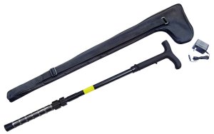 DNZ Products ZAPCane 1M Volt Stun Cane LED Light 32-36 In 250 lb 32"-36"