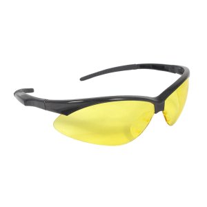 Radians Outback Shooting Glasses Amber Lens Anti-Fog Black Frame