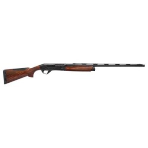 The Super Black Eagle 3 Semi-Auto Shotgun with Satin Walnut Stock uses the Progressive Comfort recoil-reduction system\u2014same as the ETHOSine of shotguns. Developed specifically for Benelli models featuring wood stocks, the Progressive Comfort s.