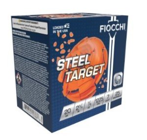 Fiocchi 20SLR7 Steel Target 20Ga 2.75" 7/8oz #7 Shot 25/Box