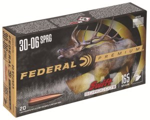 Federal Premium P3006SS1 30-06 Springfield 165gr Swift Scirocco 20/Box