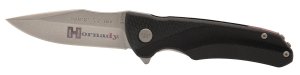 Hornady 99143 Folding Knife 420HC SS Blade Black GFN Handle Clip