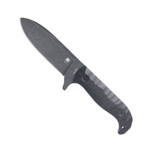 CobraTec PSK Knife Fixed Blade Black Dark Stonewash 4 In Blade