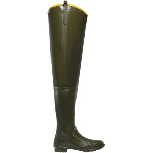LaCrosse 154040-13M Grange Hip Boot 32" OD Green Size 13 Waterproof Rubber