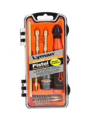 Lyman Essential Pistol Cleaning Kit .22, 9mm, .40 & 45 ACP