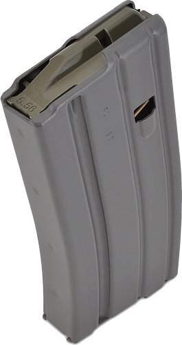 L.A.G. Tactical D&H AR15 Magazine 5.56x45 20rd Aluminum Grey
