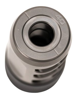 Area419 Hellfire Titanium Self-Timing Muzzle Brake .40 and Under 5/8x24