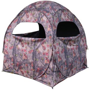 GSM Outdoors Spring Steel 75 Blind Pop-Up Shoot-Through Mesh Two-Person