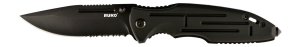 RUKO RUK0153CS 440A Black Anodized Folding Knife