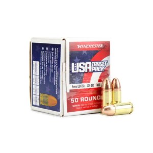 WINCHESTER AMMO 9mm 115Gr FMJ 50rd