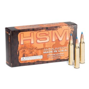 HSM Varmint Rifle Ammo 243 Win. BlitzKing 70 gr. 20 rd.