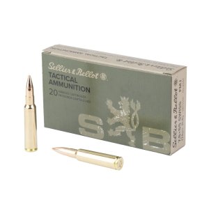 Sellier & Bellot Rifle Ammunition 7.5x55 Swiss 174 Grain Full Metal Jacket