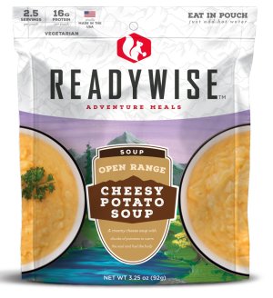 ReadyWise RW05010 Open Range Cheesy Potato Soup 2-Serving Kit