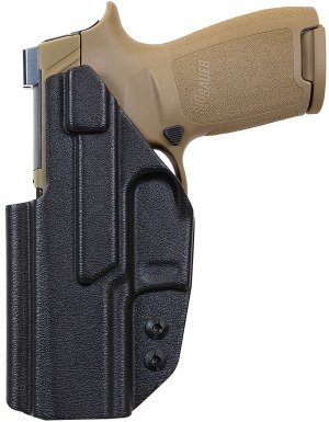 1791 Gunleather TAC-IWB-P320-BLK-R Kydex IWB Holster P320 Black RH