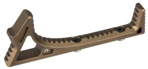 Strike Industries LINKCFGFDE Curved ForeGrip FDE Aluminum 1.74"