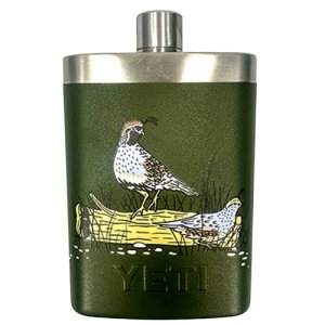 YETI Flask Upland Bird Olive