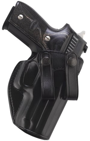 Galco SUM838B Summer Comfort IWB Holster Black Leather Glock 42/Sig P365