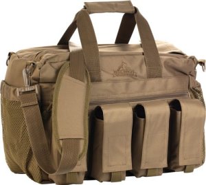 Red Rock Gear 80265COY Deluxe Range Bag Tan with Fold-Out Mat