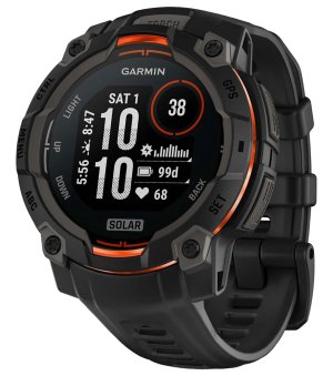 Garaysar Instinct 3 45mm Solar Black/Charcoal Wrist Watch