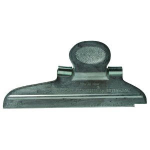 Bitzenburger Fletching Clamp Left Helical - Precision Ground Die-Cast, Graduated Scale, Silver