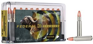 Federal Premium P416SA 416 Rigby 400gr Swift A-Frame 20 Rounds
