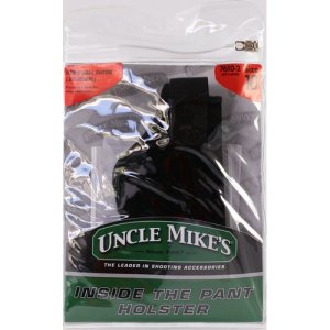 Uncle Mike's 76102 IWB Holster .22-.25 Caliber Left Hand Black Nylon