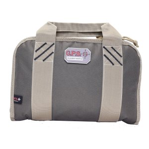 GPS GPS-1310PCRK Pistol Case Green/Tan Soft Holds 4 Pistols