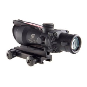 Trijicon ACOG 100220 4x32mm Illuminated Red Black Hardcoat Anodized