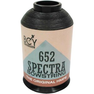 BCY 652 Spectra Black Bowstring Material 1/4 lb.