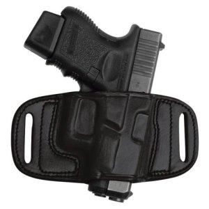 Tagua BH2-355 Quick Draw Belt Holster Glock 43 Black Right Hand Leather